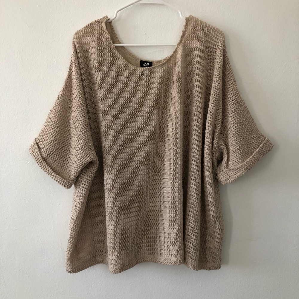H&M | Boxy Oversized Knit Sweater